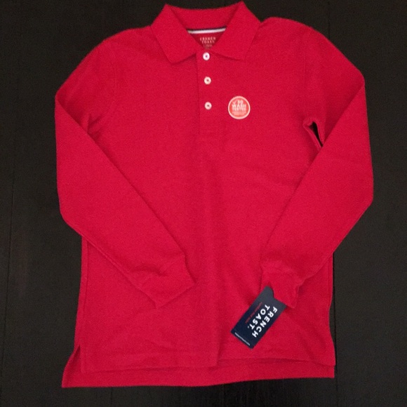 Boys French Toast polos 2 L/S, 1 S/L - L (10/12) - Picture 2 of 4